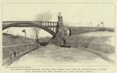 The Opening of the North Sea and Baltic Canal by Eduardo de Martino